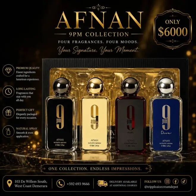 Afnan 9PM fragrance collection gift set