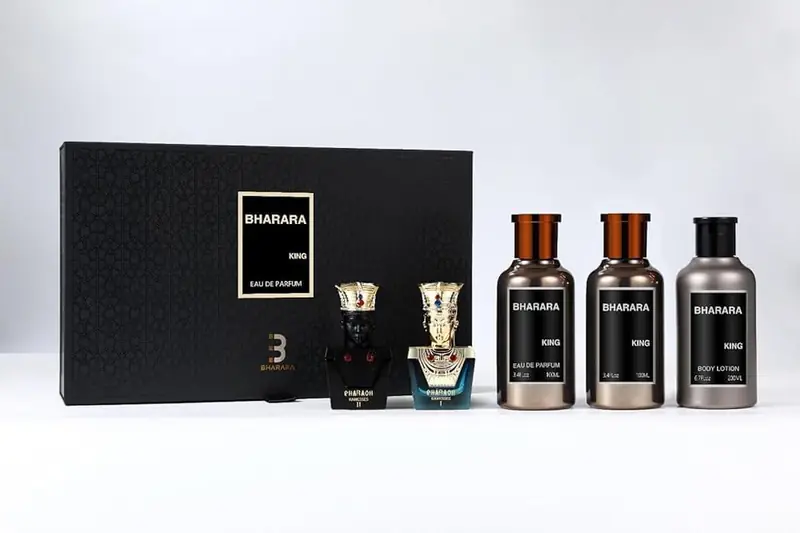 Bharara King 5-piece gift set with Pharaoh minis