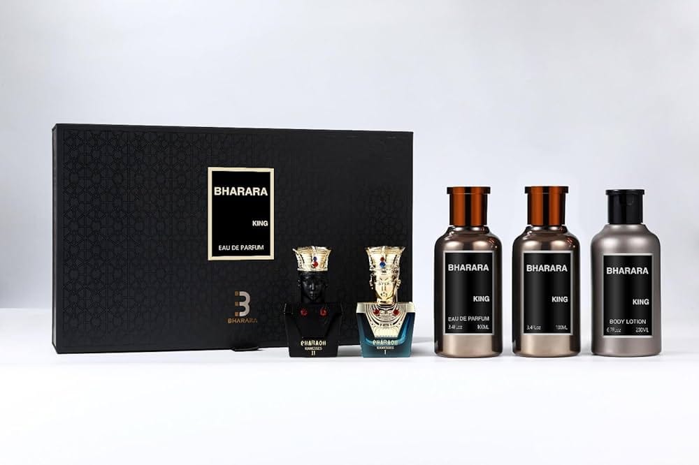 Bharara King 5-piece gift set with Pharaoh minis